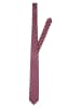 OLYMP LEVEL 5 Krawatte in bordeaux marine - 0001