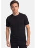 Casa moda T-Shirt Basic in Schwarz