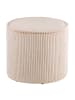 ebuy24 Pouf Liv Beige 40 x 40 cm