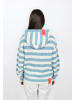 Salzhaut Hoodie VELOZIPEE in Breeze-Offwhite