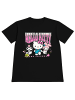 Hello Kitty Hello Kitty T-Shirt Friends Shirt Oberteil kurzärmlig in schwarz