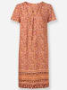 WITT WEIDEN Druck-Kleid in papaya-rotbraun-bedruckt