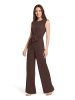 Vera Mont Jumpsuit mit weitem Bein in rostbraun