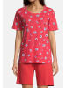 hajo Schlafanzug Premium Cotton in Rot