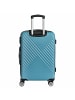 Paradise by CHECK.IN Kingston - 4-Rollen-Trolley 67 cm (lila) in türkis
