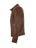 deercraft Lederjacke Lammnappa in Dunkelcognac