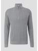 s.Oliver Strickpullover langarm in Grau