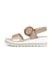Gabor Plateau Sandalen in beige