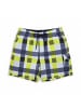 adidas Badeshorts Y Check in Gelb/Grau/Weiß