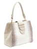 Usha Handtasche in Wollweiss Grau Melange