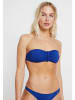 Buffalo Bandeau-Bikini-Top in blau