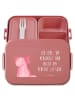 Mr. & Mrs. Panda MEPAL Bentobox Axolotl Niedlich Motiv mit Spruch in Rot Pastell