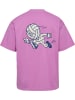 Hummel T-Shirt "Loose T-Shirt S/S Headball" in Lila