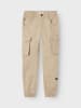 name it Cargo Hose für Jungen Jogger Chino Freizeithose NKMRYAN in Beige