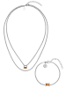 PURELEI Schmuckset Radiant Silber
