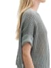 Marc O'Polo Kurzarm-Strickpullover boxy in Quiet Sea