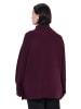 Ulla Popken Pullover in dunkel weinrot