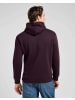 Lee Kapuzenpullover Plain in Deep Wine