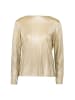 Zero  Plissee-Shirt strukturiert in NatureGold