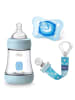 Chicco 3-tlg. Geschenkset PP-Flasche Perfect5 150 in blau