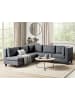Beliani 5-tlg Ecksofa UNSTAD in Grau