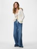 Pieces Strickjacke in Cloud Dancer