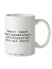 Mr. & Mrs. Panda Tasse Onkel-Held mit Spruch in Weiß