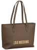 Love Moschino Shopper Bold Love in Mud