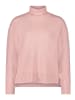 Betty Barclay Feinstrickpullover mit hohem Kragen in Pale Mauve Melange