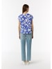 comma Bluse in 55B5_royalblau