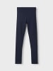 name it Basic Leggings 3er Stück Set NKFVIVIAN in Rot-Dunkelblau