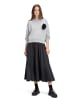 CARTOON Strickpullover mit Rundhalsausschnitt in Hellgrau