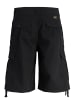 JACK & JONES PLUS Cargo Shorts in Black
