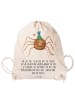 Mr. & Mrs. Panda Gymnastiktasche Spinne Agathe Party mit Spruch in Creme