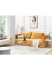 Beliani 3-Sitzer Sofa EKSJO in Gelb - (W) 220 x (H) 87 x (L) 102 cm
