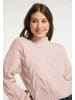 myMo Damen Strickpullover in Altrosa