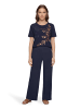 Betty Barclay Casual-Shirt mit Aufdruck in Patch Dark Blue/Brown