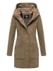 Marikoo Wintermantel Maikoo in Stone Brown