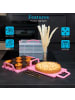 Intirilife Transportbox Behälter für Kuchen und Cupcakes 36.1 x 26.1 x 21.2 cm in Pink
