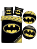 Warner Bros Bettwäschebezug Batman 051 140x200+70x90 in schwarz