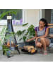 relaxdays Kaminholzkorb in Schwarz - (B)38 x (H)40 x (T)48 cm