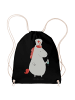 Mr. & Mrs. Panda Gymnastiktasche Einhorn Krankenschwester ohne S... in Schwarz