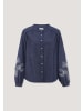 Hessnatur Jeans Bluse in pure blue