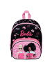 Barbie Kinder Rucksack Rosa | mit Vortasche | Barbie | 31 x 26 x 10 cm