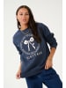 Kaffe Sweatshirt KAellen Loose fit in Midnight Marine