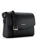 Lazarotti Bologna Leather Crossbody Umhängetasche Leder 22 cm in black