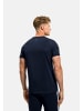 CAMP DAVID  T-Shirt 'Game.Set.Match' in dunkelblau