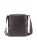 JOOP! Schultertasche 'Orvieto Remus in Dunkelbraun 21,00 x 25,00 x 5,00 cm'
