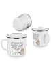 Mr. & Mrs. Panda Kaffeepott Otter Stein mit Spruch in Weiß