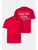 Men Plus Kurzarm T-Shirt in samtrot